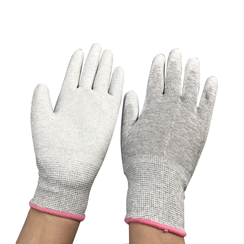 Вуглецеве волокна нейлонова рукавичка з покриттям PEL з покриттям